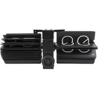 Karlsson Klok No Case Black Matt Black Stand 36 x 8,5 cm