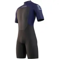 Mystic Brand 3/2 Mm Back Zip Shorty Paars S
