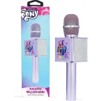 OTL TECHNOLOGIES My Little Pony - draadloze karaoke microfoon voor kids - met speaker - stemopname