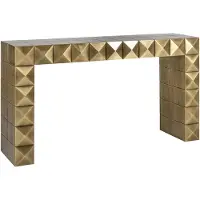 Richmond Wandtafel Collada (Brushed Gold) (Goud, 137.5x36x76cm)