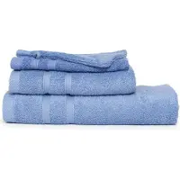 The One Towelling Bamboe Handdoeken set - Badhanddoek, Gastendoekjes & Washandjes - 15-Delig - Bamboe & Gekamd katoen - Hypoallergeen - Aqua