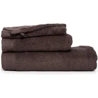 The One Towelling Organische handdoeken set - Badlakens, Handdoeken, Gastendoekjes & Washandjes - 12-Delig - Organisch katoen - Taupe