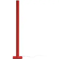 Artemide Vloerlampe , dimbare, Rood, Werkkamer / Kantoor, Metaal, Designer
