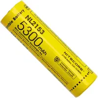 Nitecore NL2153 oplaadbare 21700 Li-ion accu, 5300 mAh
