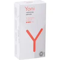 Yoni Biologisch Katoenen Tampons Medium 16 stuks