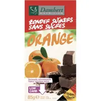 Damhert Chocoladetablet puur/sinaas