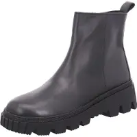 Gabor Best Fitting Zwarte Enkellaarzen Leer 39