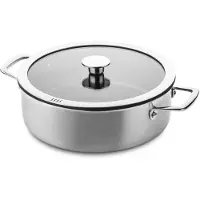 Ducq Hapjespan Ø26cm / 4L Downdraft 'PFAS Anti-aanbaklaag'