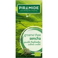 Piramide Biologische Groene Theezakjes Sencha 20 Stuks