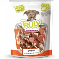 Truly - Sushi Salmon Tuna Shrimp 400g - Hondensnack - Value Pack