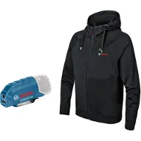 Bosch Professional 06188000EP verwarmd jack GHH 12+18V XA Maat: S Zwart