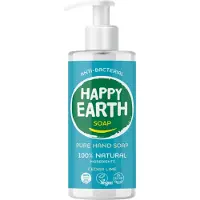 Happy Earth 100% Natuurlijke Handzeep Cedar Lime 300 Ml
