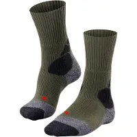 Falke TK-X Expedition ultra dikke padding wol functioneel materiaal wandelsokken heren groen - maat 39-41