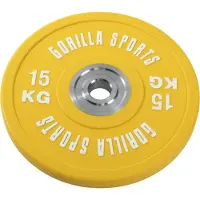 Gorilla Sports Bumper Plate 15 kg