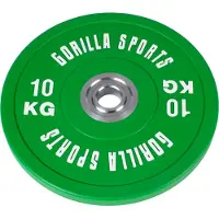 Gorilla Sports Bumper Plate 10 kg