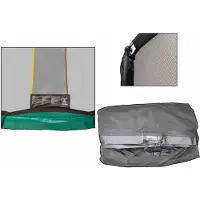 Magic Circle Pro Trampoline los veiligheidsnet fiber rechthoek 214x305 cm met sluis(zonder palen)