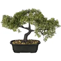 Mica Decorations Kunstplant Bonsai Groen 33 x 17 x 26 cm