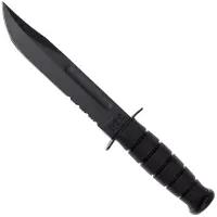 Ka-Bar 1214 mes, kydex, gezaagd