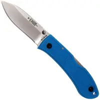 Ka-Bar Hunter by Bob Dozier vouwmes, blauw
