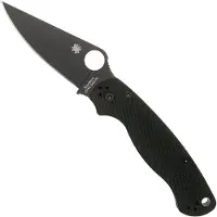 Spyderco Vouwmes Spyderco Paramilitary 2 PE Black