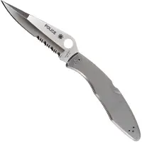 Spyderco Police Model Lockback Serr