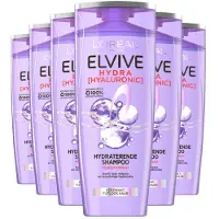 L'Oréal 6x L'oréal Elvive Hydra Hyaluronic Shampoo 250 Ml