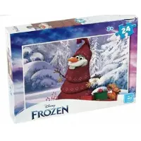 King - Disney Frozen - Kerst Puzzel - 24 Stukjes