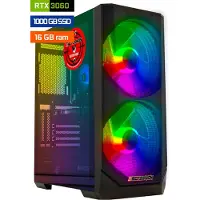 Screenon - Game PC - Ryzen 7 - 1TB M.2 SSD - 16GB RAM - Geforce RTX 3060 - E723151