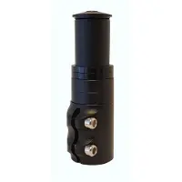 Postmoderne Stuurpen ahead verlenger 116mm - aluminium - 1 1/8 - mat-zwart