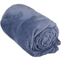 Arti Casa Fleece Deken 150 x 200 cm - Plaid Deken voor op de Bank, Bed of Buiten - Woondecoratie Woonkamer en Slaapkamer - Super Zacht Materiaal - Blauw