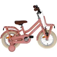AMIGO Spiel + Freizeit GmbH Meisjesfiets Bella 12 Inch 21 cm Meisjes Terugtraprem Zalmroze