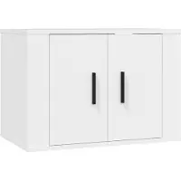 vidaXL Tv-wandmeubel 57x34,5x40 cm wit