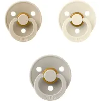 BIBS fopspeen 18+ maand set 3 stuks Ivory,Vanilla en Sand maat 3