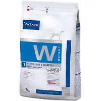 Virbac HPM Weight Loss/Diabetic W1 Hondenvoer 7 kg