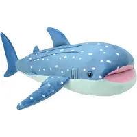 Wild Planet Pluche walvishaai - haaien knuffel - 42 cm - onderwaterdieren