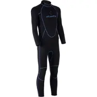 Atlantis 3/2mm Adventure Full - Wetsuit - Heren - Zwart/Blauw - M