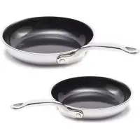Greenpan Premiere koekenpannenset Ø 24 cm + 28cm rvs