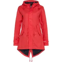 BMS Rode dames regenjas / parka HafenCity van XXL