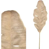 Ptmd collection PTMD Droogbloem Vogel - 24x23x90 cm - Natuurlijk Materiaal - Bruin