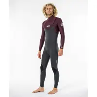 Rip Curl Dawn Patrol C/Zip 53Gb St - Wine