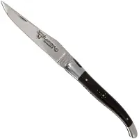 Laguiole En Aubrac HP 12cm ebbenhout handgevijld L0212EBH-FSI1
