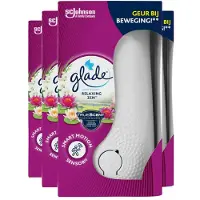 Glade 4x Sense & Spray Houder Relaxing Zen 18 ml