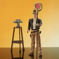 Gentle Giant Indiana Jones: Raiders of the Lost Ark Jumbo Vintage Kenner Action Figure Playset SDCC 2023 Exclusive 30 cm