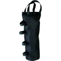 Perel GZBSB, polyester, zwart, steunpoot voor gazebo, 15 cm, 500 mm, 1 stuk