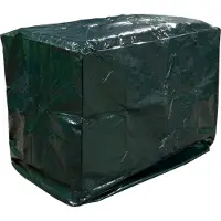 Perel BBQ hoes | Rechthoekig | 110 x 70 x 100 cm (PE, Groen)