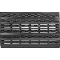 MD-ENTREE Schoonloopmat Zwart /antraciet 67 X 46 Cm