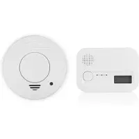 Smartwares FSE-19204 Rook- en koolmonoxidemelder werkt op batterijen Detectie van Rook, Koolmonoxide