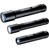Varta Nigh Cutter F30R Premium Lampe de poche rechargeables et Power Bank (2600 mAh dans un, avec Micor USB Câble de charge, quatre lumineux, 700 Lumens Portée