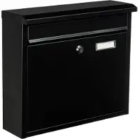 Haushalt Premium Brievenbus - Zwart