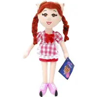 K3 De 3 Biggetjes knuffel - Knuffelpop met muziek 40 cm - Hanne